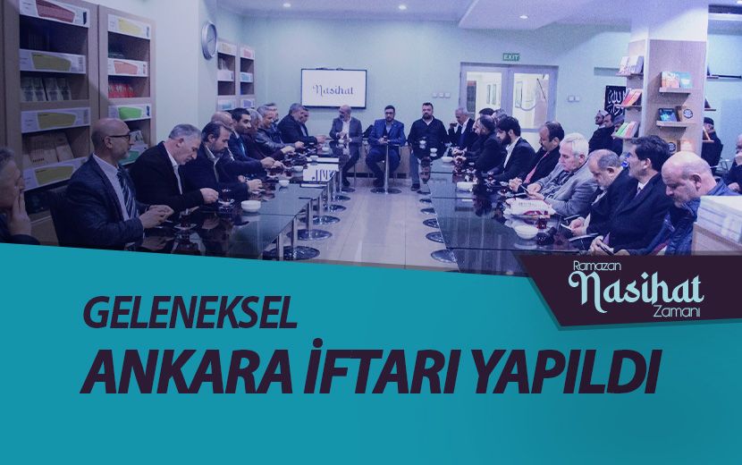 Köklü Değişim, Ankara’da İftar Programı Düzenledi