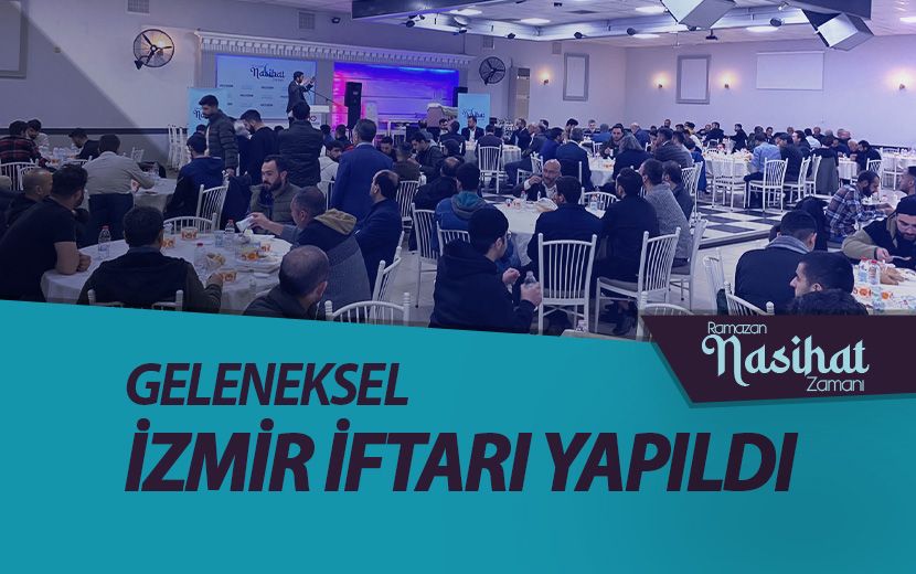 Köklü Değişim, İzmir’de Geleneksel İftarını Gerçekleştirdi