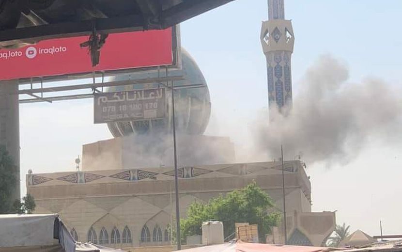 Bağdat’ta Cumhurbaşkanlığı Seçimi Öncesi Yeşil Bölge’ye Füzeli Saldırı