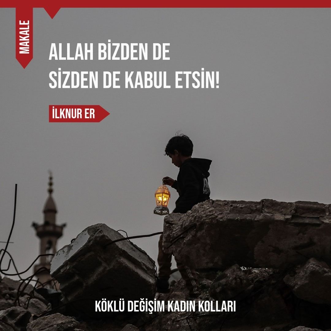 ALLAH BİZDEN DE SİZDEN DE KABUL ETSİN!