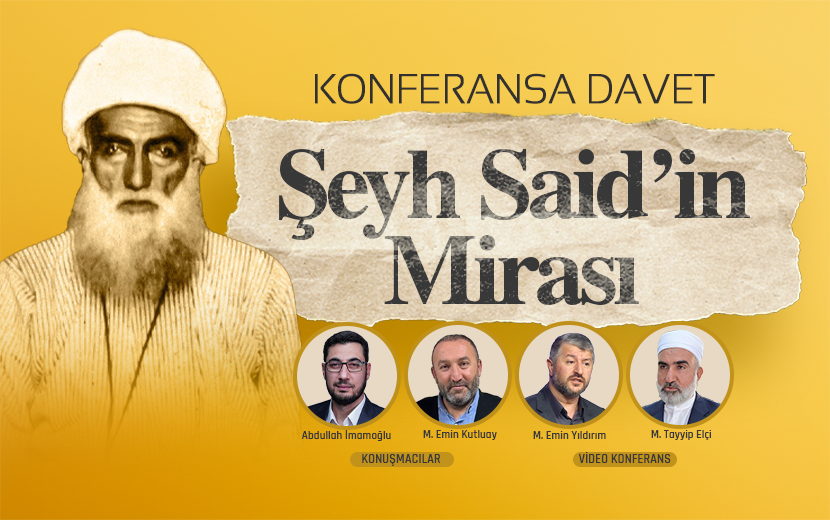Köklü Değişim, Diyarbakır'da "Şeyh Said'in Mirası" Başlıklı Konferans Düzenliyor