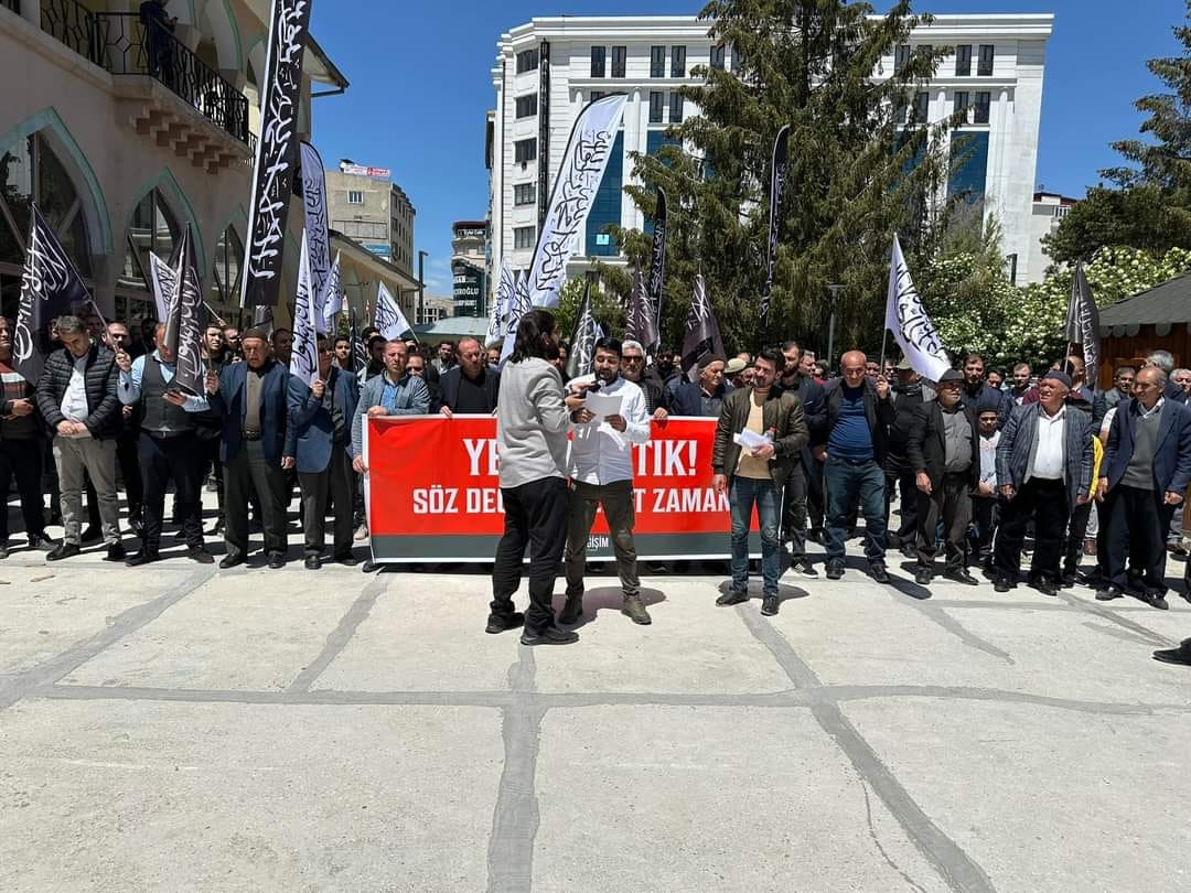 Van Temsilciliğimizin  “Yeter Artık! Söz Değil Hareket Zamanı ” başlığıyla  gerçekleştirdiği basın açıklaması programı